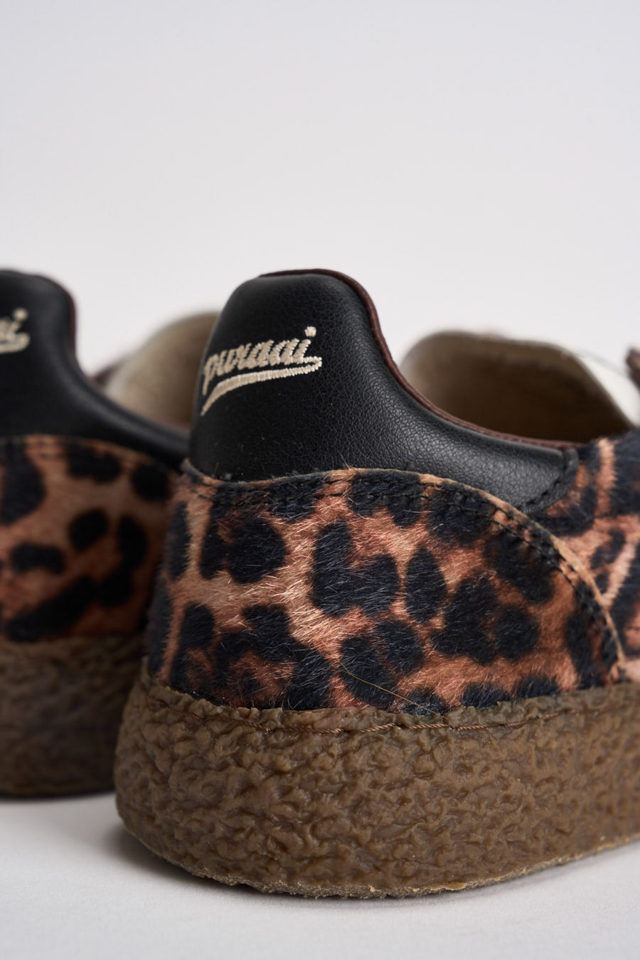 Sneakers donna animalier marrone e nera PU601X 072 PURAAI 