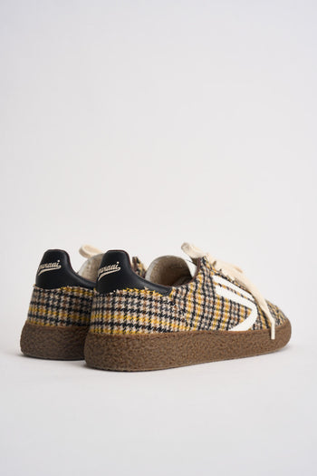 Sneakers donna pied-de-poule multicolor - 6