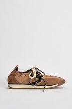 Sneakers donna Panthere marroni e beige PU602P 041 PURAAI 