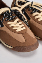 Sneakers donna Panthere marroni e beige PU602P 041 PURAAI 