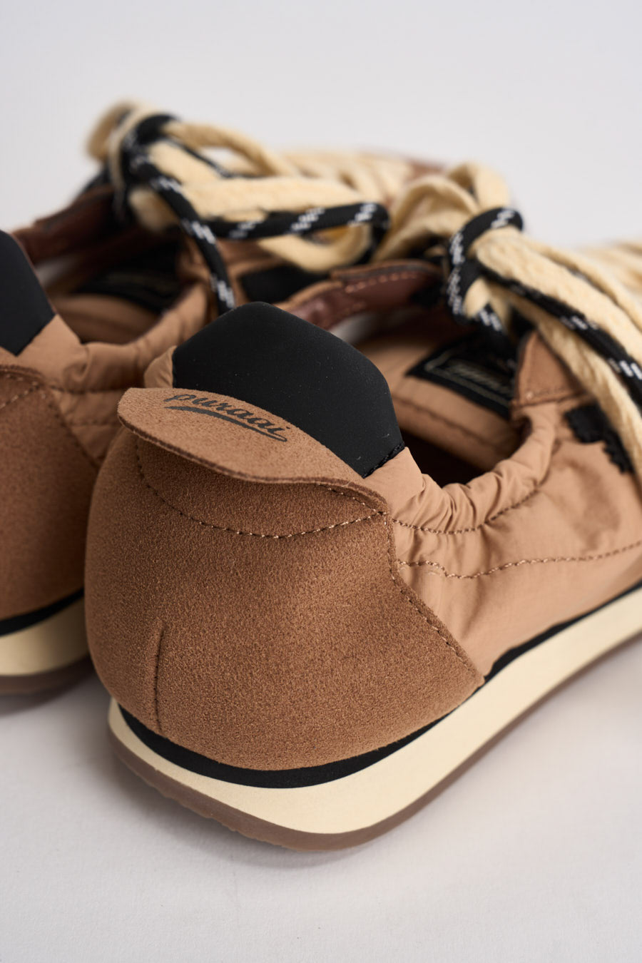 Sneakers donna Panthere marroni e beige PU602P 041 PURAAI 