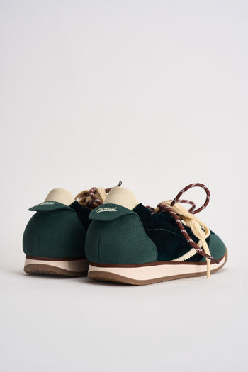 Sneakers donna Panthere verde e giallo pastello - 6