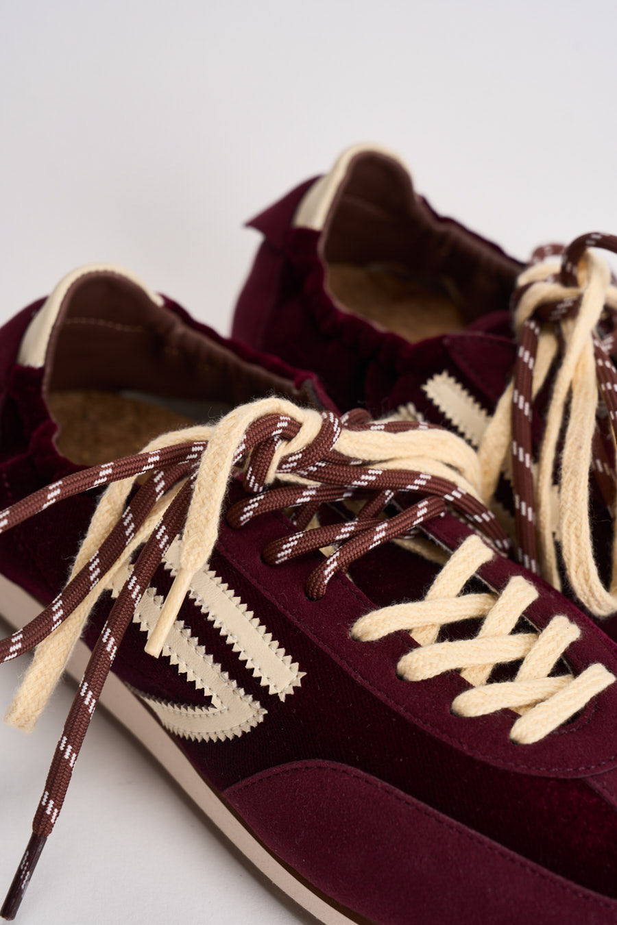 Sneakers donna Panthere bordeaux e gialle PU602P 046 PURAAI 