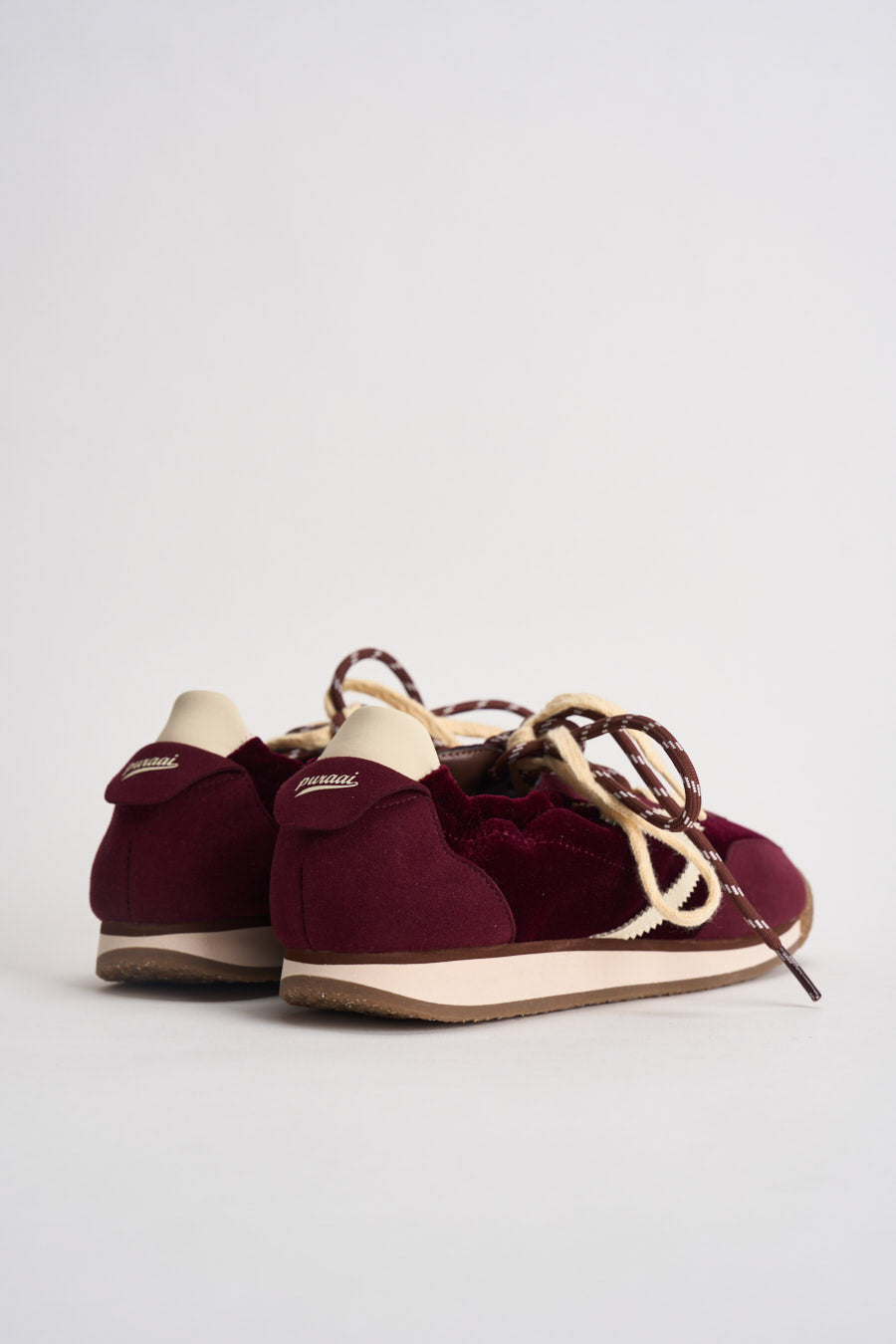 Sneakers donna Panthere bordeaux e gialle PU602P 046 PURAAI 