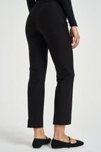 Pantalone donna straight a sigaretta nero. DB24PP 020NERO RAGNO 