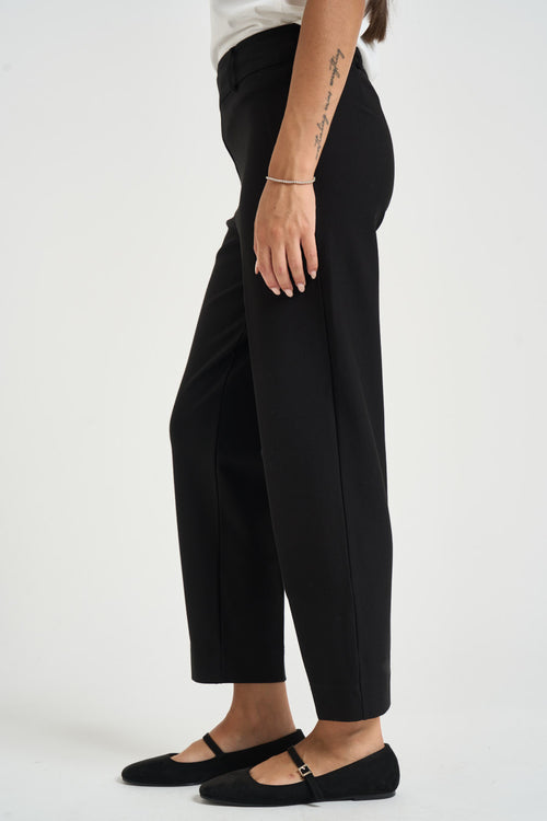Pantalone donna carrot fit nero - 2