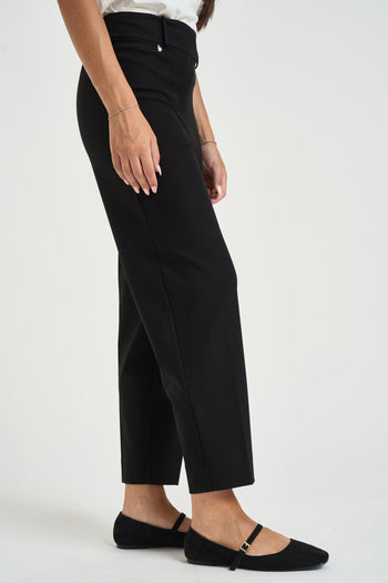 Pantalone donna carrot fit nero - 4