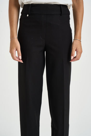 Pantalone donna carrot fit nero - 5