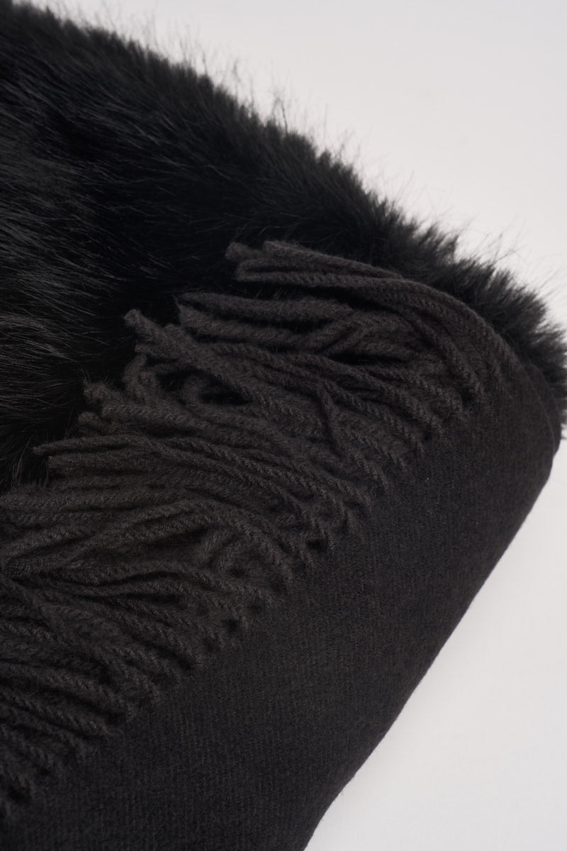 Mantellina donna Wendy nera WENDY BLACK RINO & PELLE 