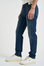 Jeans uomo in denim scuro blu 517 CARLIN ROY ROGER'S 
