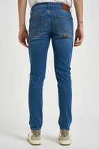Jeans uomo slim fit in denim medio 517 WASH81 ROY ROGER'S 