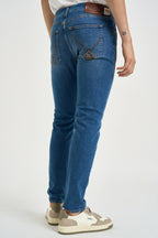 Jeans uomo slim fit in denim medio 517 WASH81 ROY ROGER'S 