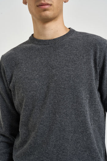 Maglia uomo girocollo grigio antracite - 3