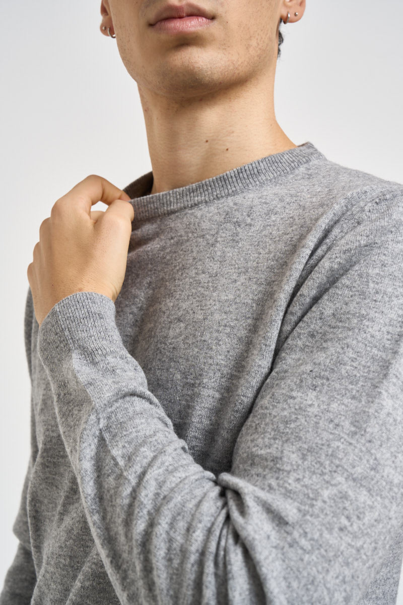 Maglia uomo girocollo grigia CREWNECK PEARL ROY ROGER'S 