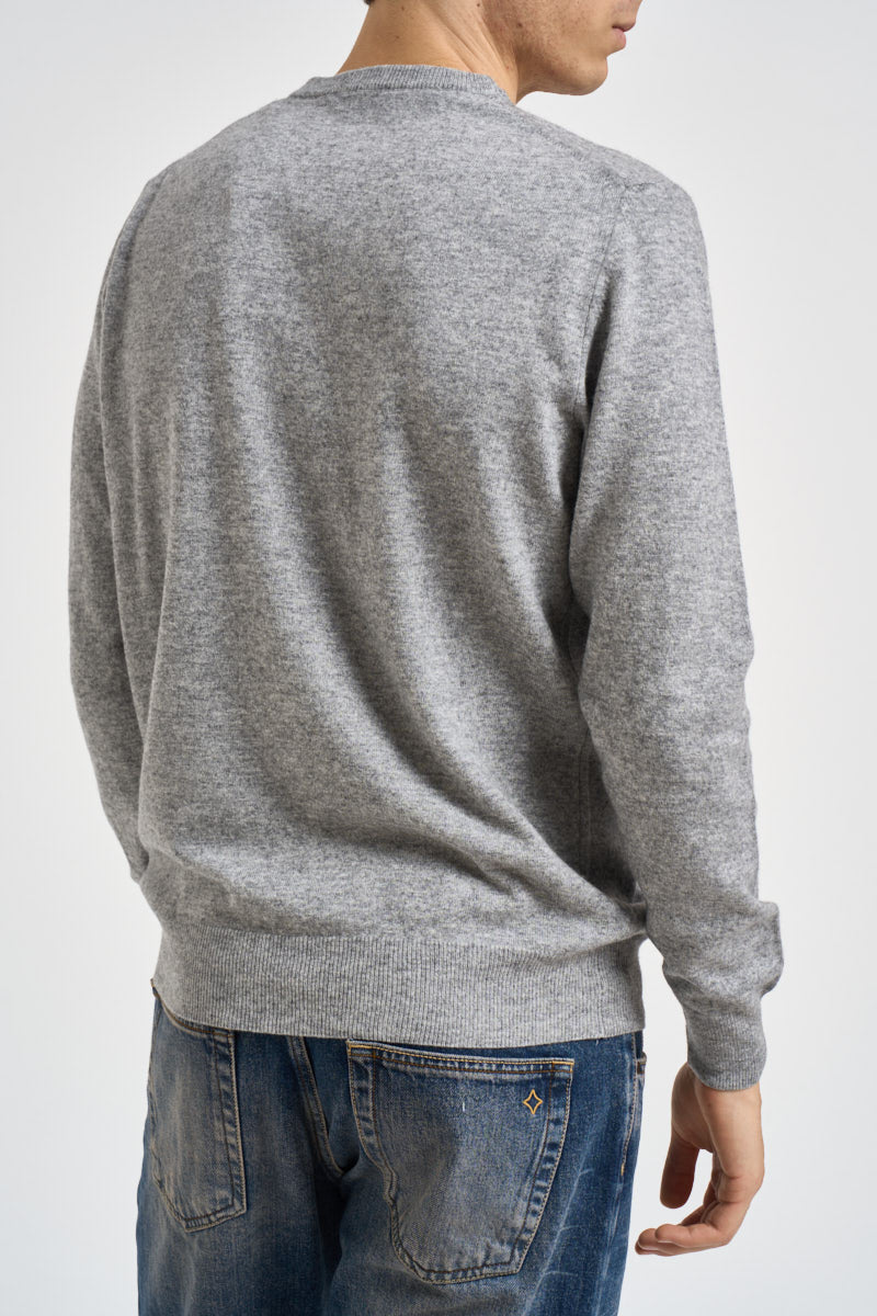 Maglia uomo girocollo grigia CREWNECK PEARL ROY ROGER'S 