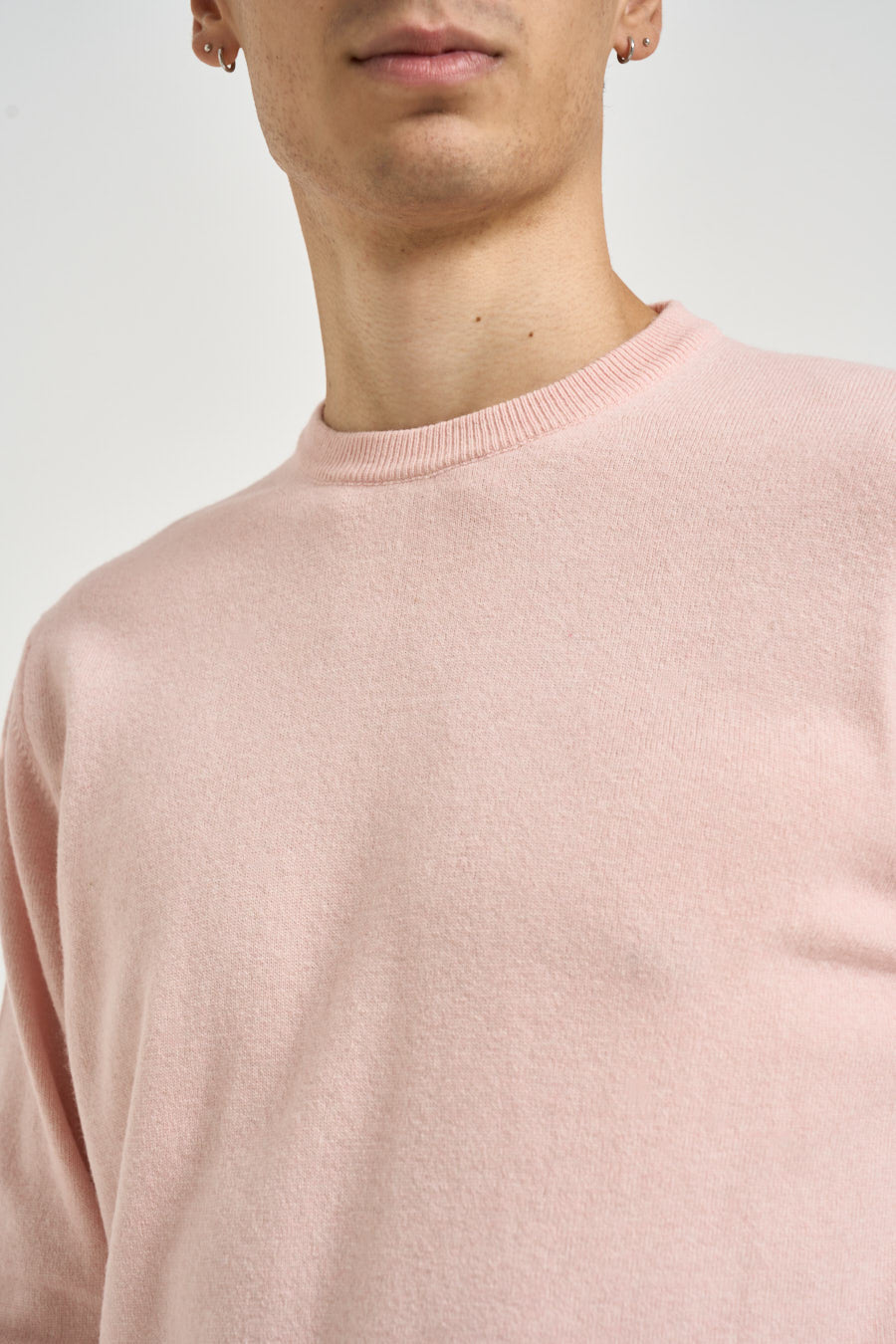 Maglia uomo girocollo rosa CREWNECK ROSE ROY ROGER'S 