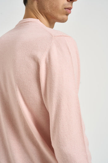 Maglia uomo girocollo rosa - 6