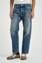 Jeans donna straight fit blu vintage NEWOSCAR DIRTYGRACE ROY ROGER'S 