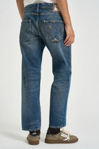 Jeans donna straight fit blu vintage NEWOSCAR DIRTYGRACE ROY ROGER'S 