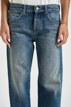 Jeans donna straight fit blu vintage NEWOSCAR DIRTYGRACE ROY ROGER'S 