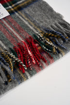 Sciarpa uomo tartan grigio antracite SCARF GREYRED ROY ROGER'S 