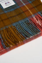 Sciarpa uomo tartan arancione e senape SCARF RUSTSKY ROY ROGER'S 
