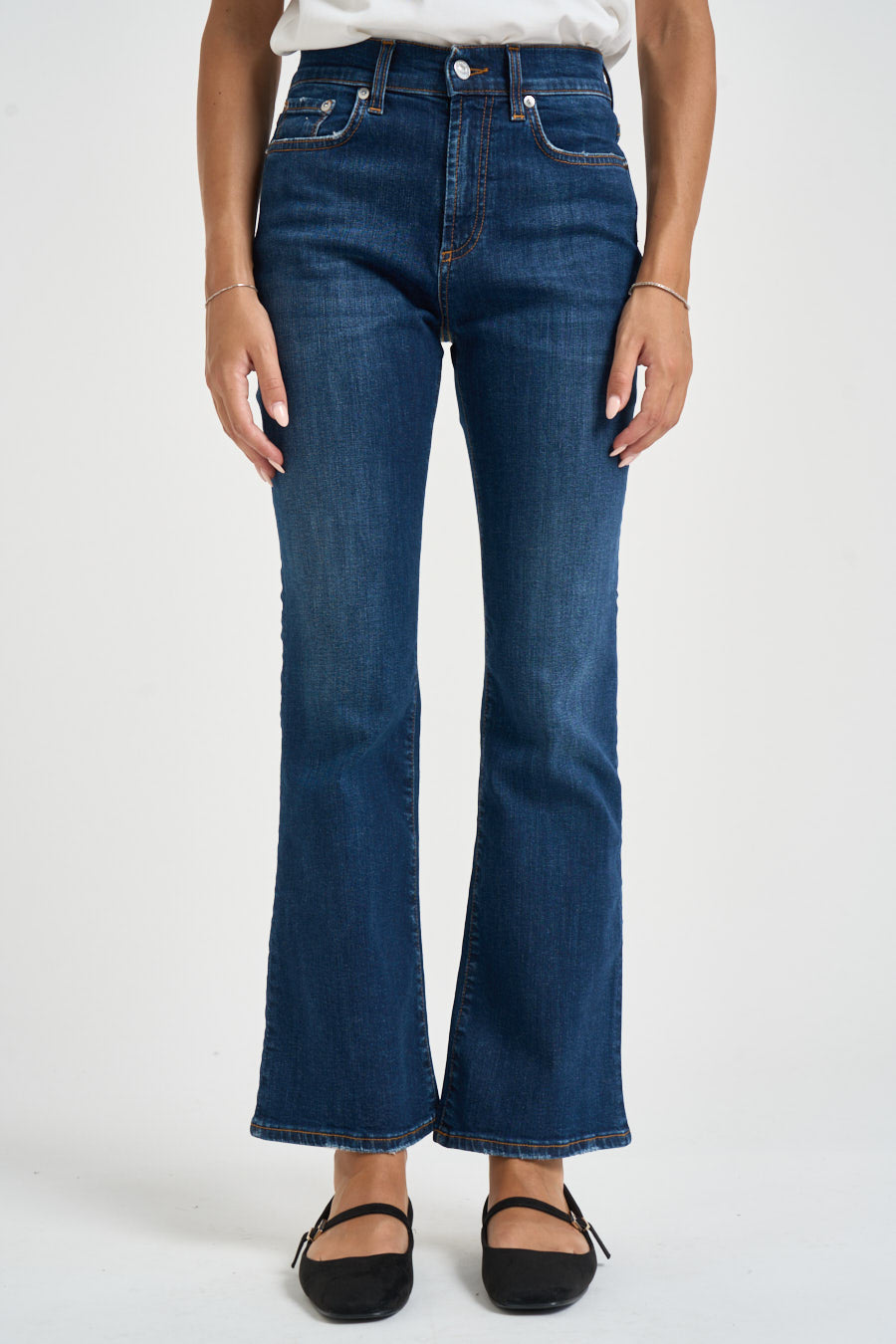 Jeans donna Zandra in denim blu scuro ZANDRA DOJA ROY ROGER'S 