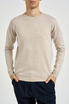 Maglia uomo girocollo beige MI3330 BEIGE SEINSE 