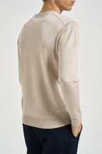 Maglia uomo girocollo beige MI3330 BEIGE SEINSE 