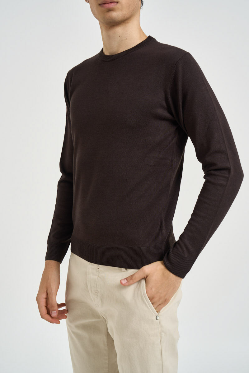 Maglia uomo girocollo moro MI3330 MORO SEINSE 