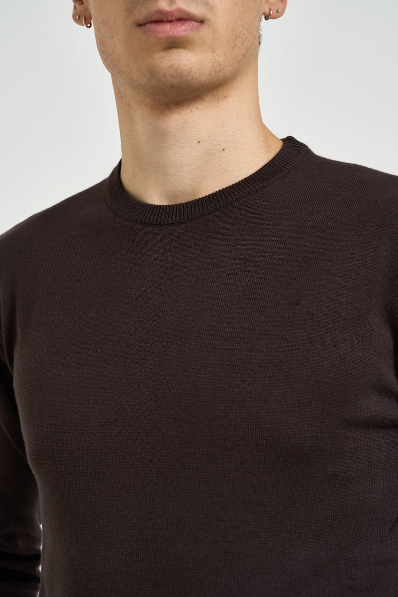 Maglia uomo girocollo moro MI3330 MORO SEINSE 