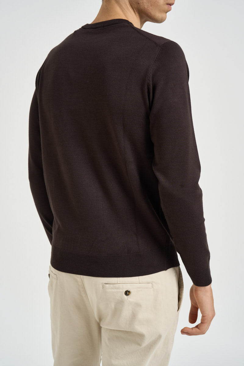 Maglia uomo girocollo moro MI3330 MORO SEINSE 