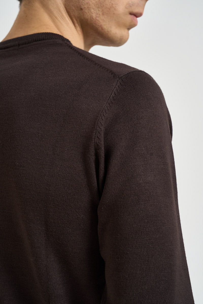 Maglia uomo girocollo moro MI3330 MORO SEINSE 