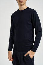 Maglia uomo girocollo blu navy MI3330 NAVY SEINSE 
