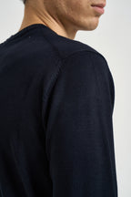 Maglia uomo girocollo blu navy MI3330 NAVY SEINSE 