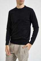 Maglia uomo girocollo nera MI3330 NERO SEINSE 
