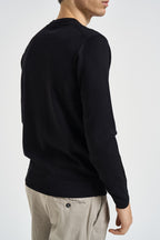 Maglia uomo girocollo nera MI3330 NERO SEINSE 