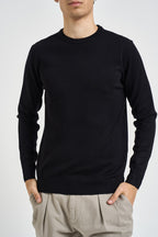 Maglia uomo girocollo nera MI3330 NERO SEINSE 