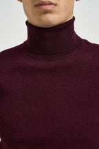 Maglia uomo dolcevita bordeaux MI3332 BORDEAUX SEINSE 