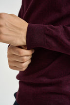Maglia uomo dolcevita bordeaux MI3332 BORDEAUX SEINSE 