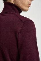 Maglia uomo dolcevita bordeaux MI3332 BORDEAUX SEINSE 