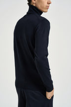 Maglia uomo dolcevita blu navy MI3332 NAVY SEINSE 