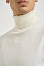 Maglia uomo dolcevita bianca MI3332 OFF WHITE SEINSE 