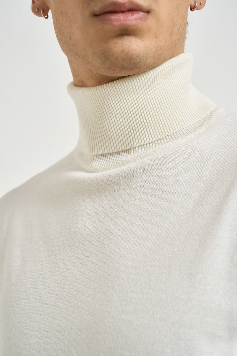 Maglia uomo dolcevita bianca MI3332 OFF WHITE SEINSE 