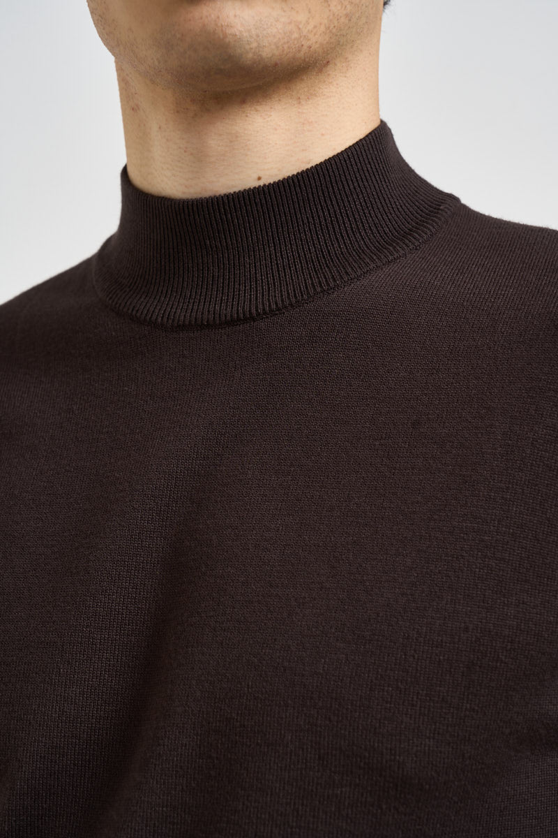 Maglia uomo dolcevita marrone MI3333 MORO SEINSE 