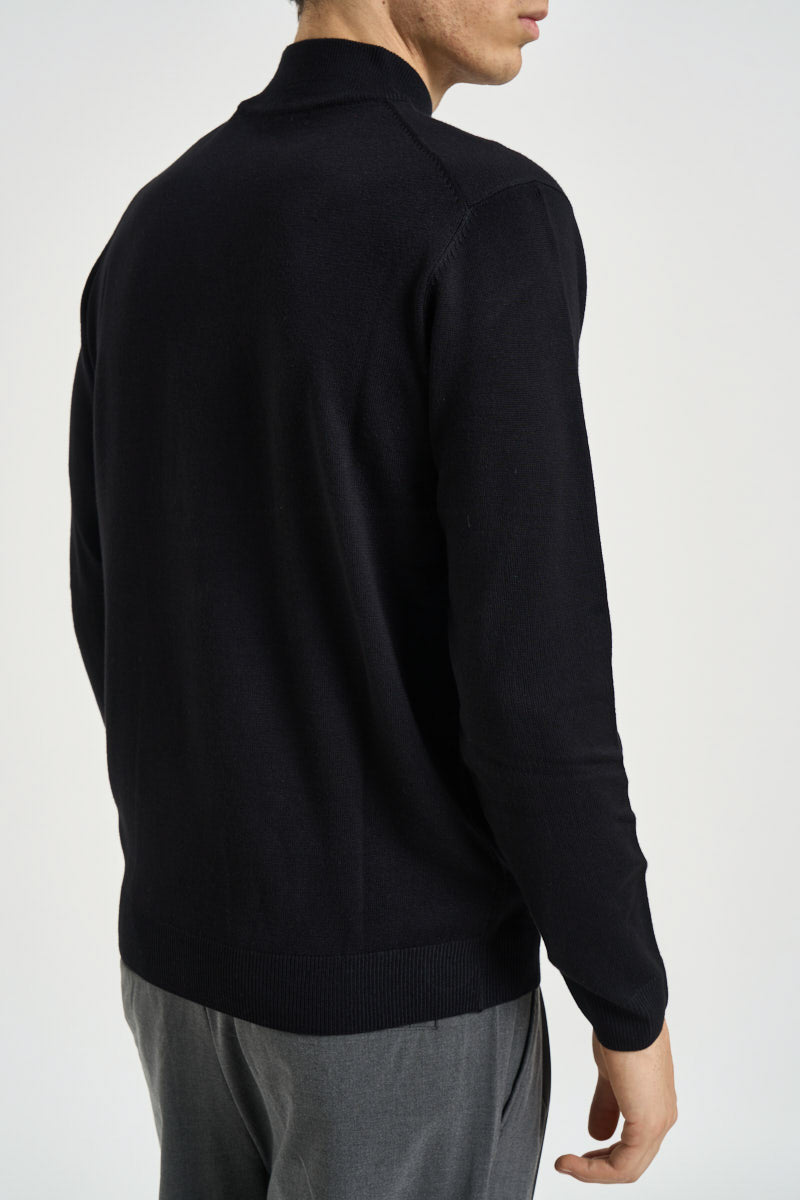 Maglia uomo dolcevita nero MI3333 NERO SEINSE 