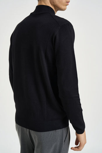 Maglia uomo dolcevita nero - 4