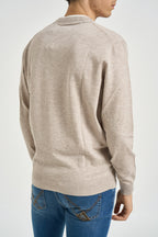 Maglia uomo girocollo beige MI3358 BEIGE SEINSE 