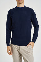 Maglia uomo girocollo blu MI3358 NAVY SEINSE 