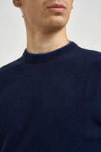 Maglia uomo girocollo blu MI3358 NAVY SEINSE 